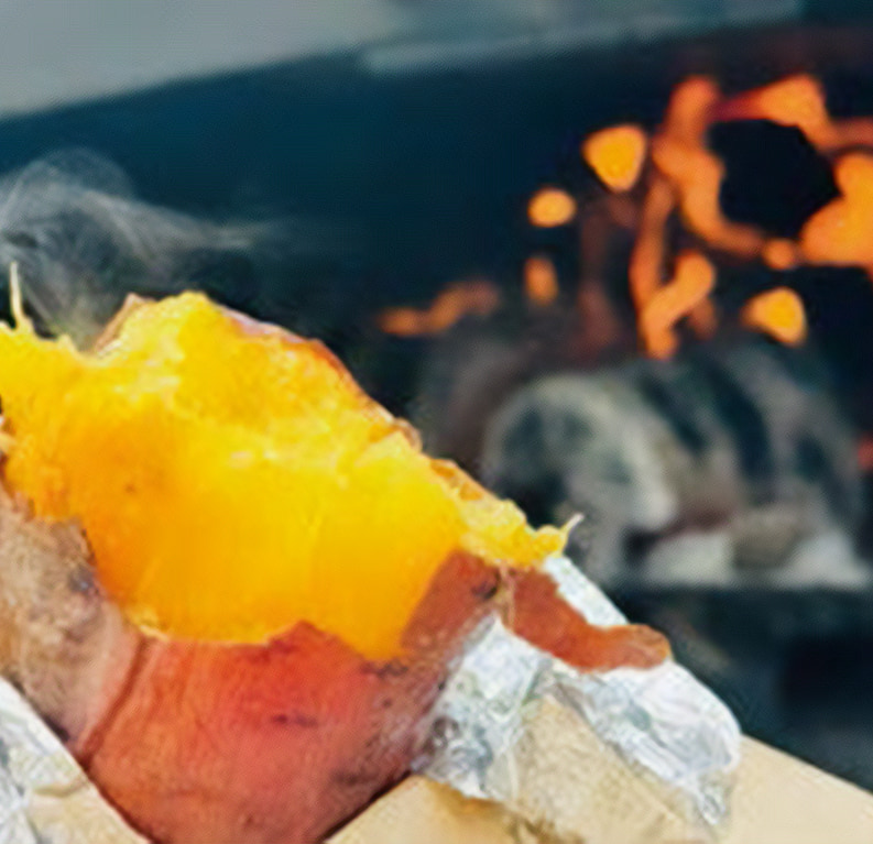 特別企画！バイオコークスde しあわせの石焼き芋！